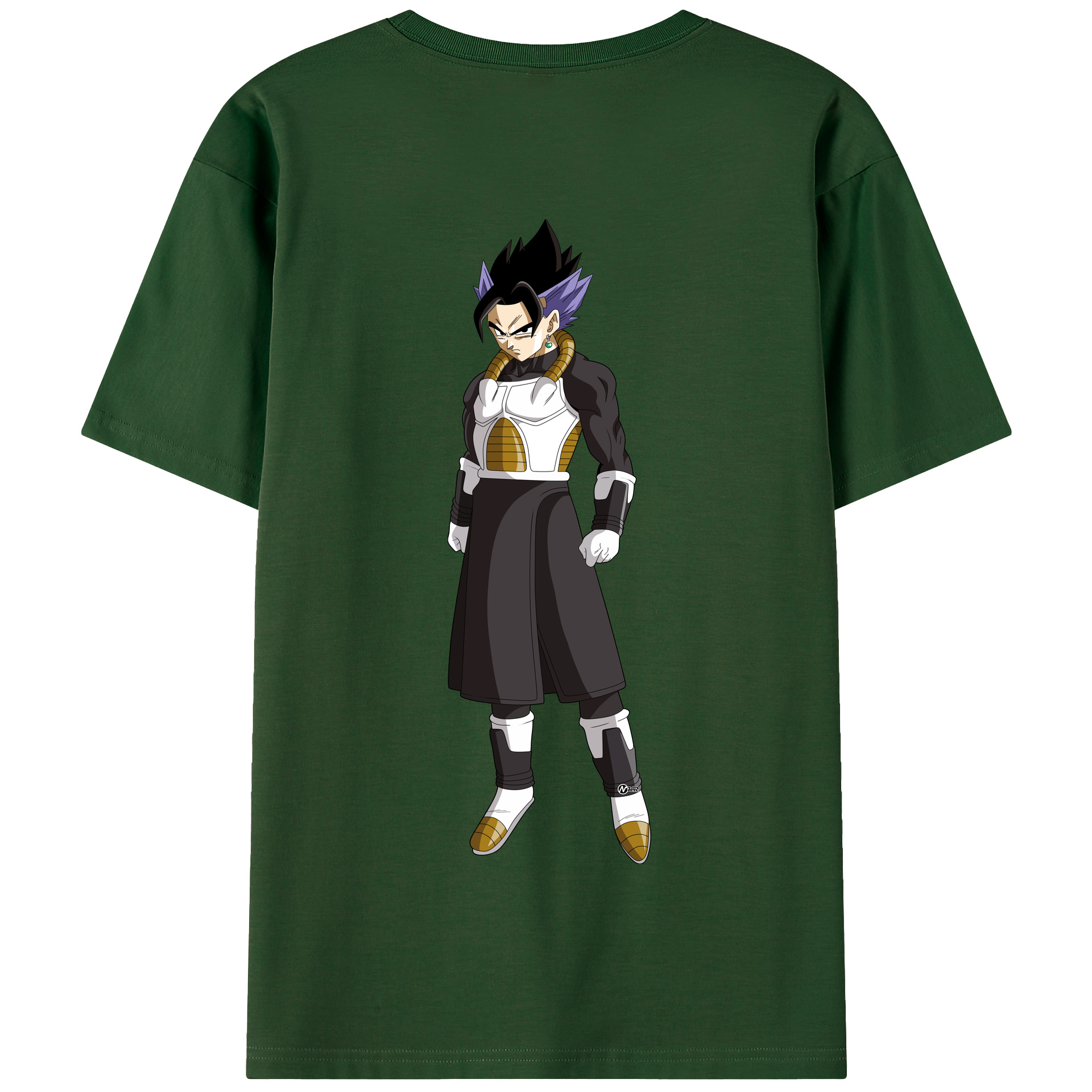 （画像用） ドラゴンボール ベジット DRAGON BALL Vegetto 綿100％半袖Tシャツ（背面プリント）